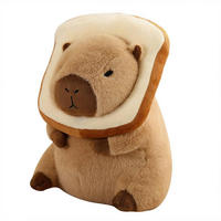 PLÜSCHTIER Capybara Brot 35 cm - Braun, Textil (31/35cm)
