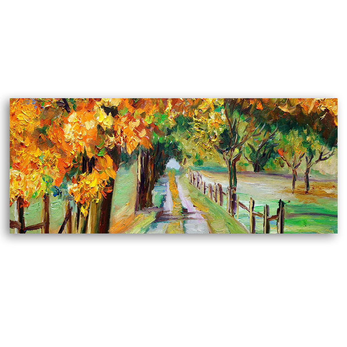 KUNSTDRUCK Gelb 150/50 cm - Gelb, Textil (150/50cm) - KUNSTLOFT