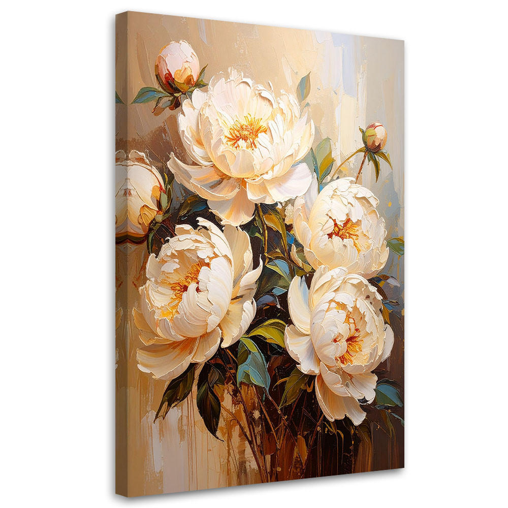 Feeby Leinwandbild Beige 40x60 cm