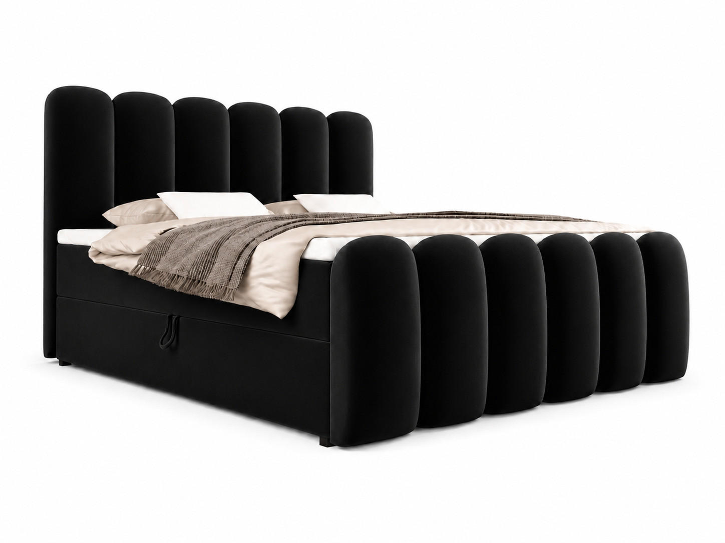 Emlar Home Boxbett Schwarz 200x200 cm