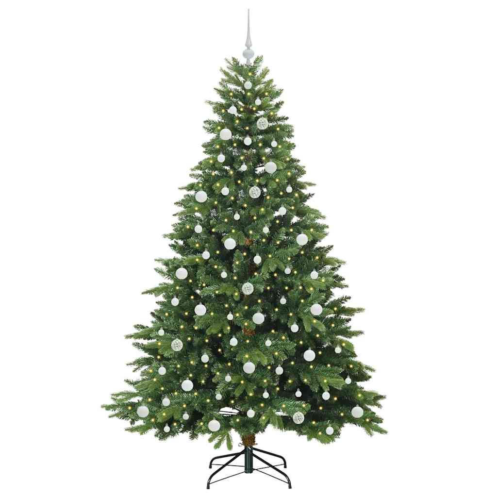 vidaXL Weihnachtsbaum Grün 210 cm
