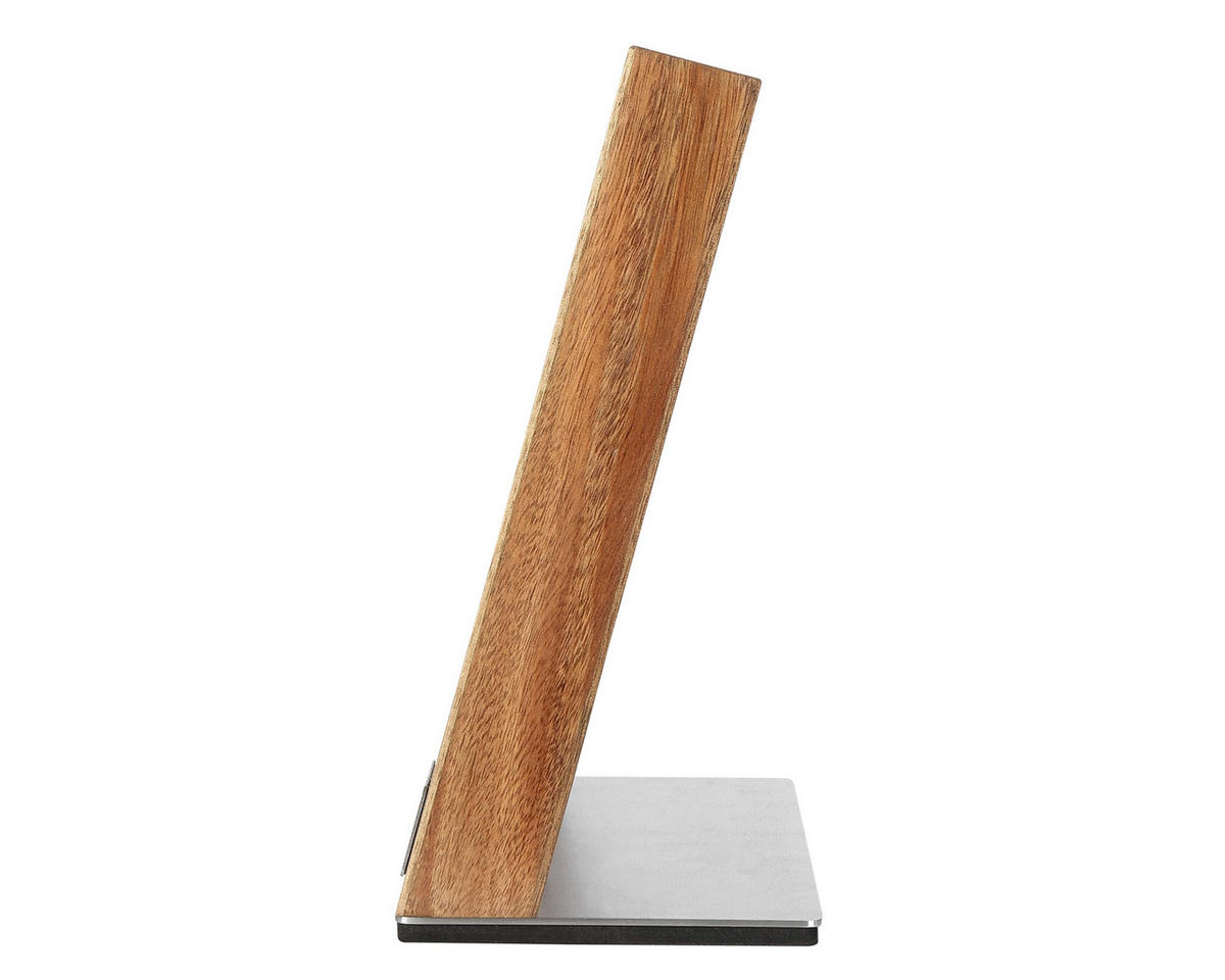 MAGNETISCHES MESSERBRETT - Akaziefarben, Holz (23/10.5/27.5cm) - Oleio