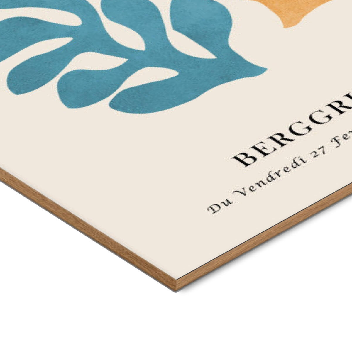 POSTER mit Rahmen Vitor Costa - Matisse floral Poster 3 - Eichefarben/Multicolor, Holz/Papier (70/100cm) - Poster&Frame