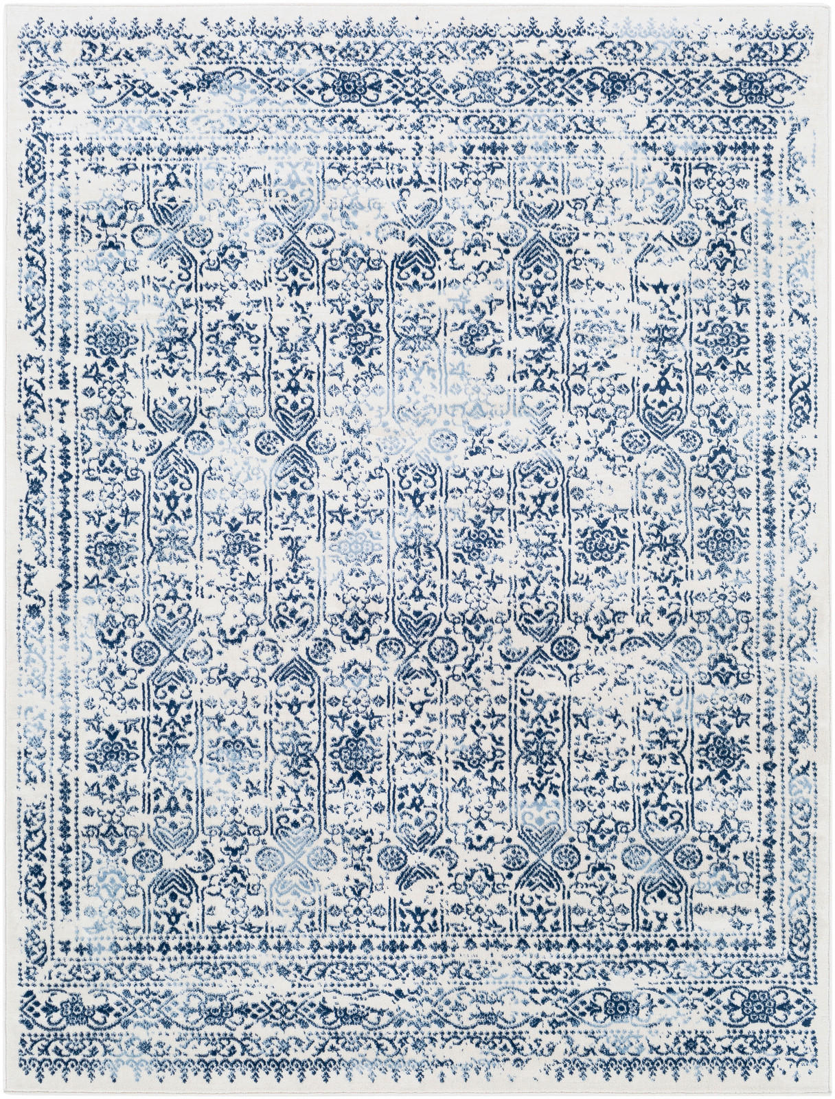 Livabliss Vintage-Teppich Dunkelblau 160x215 cm