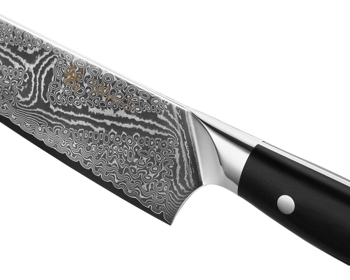 CHEFMESSER 20 cm - Schwarz, Metall (33cm) - Wakoli