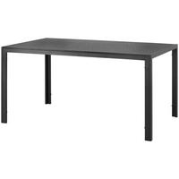 GARTENTISCH Florian in Schwarz - Schwarz, Metall (90/150/74cm) - Modern Living