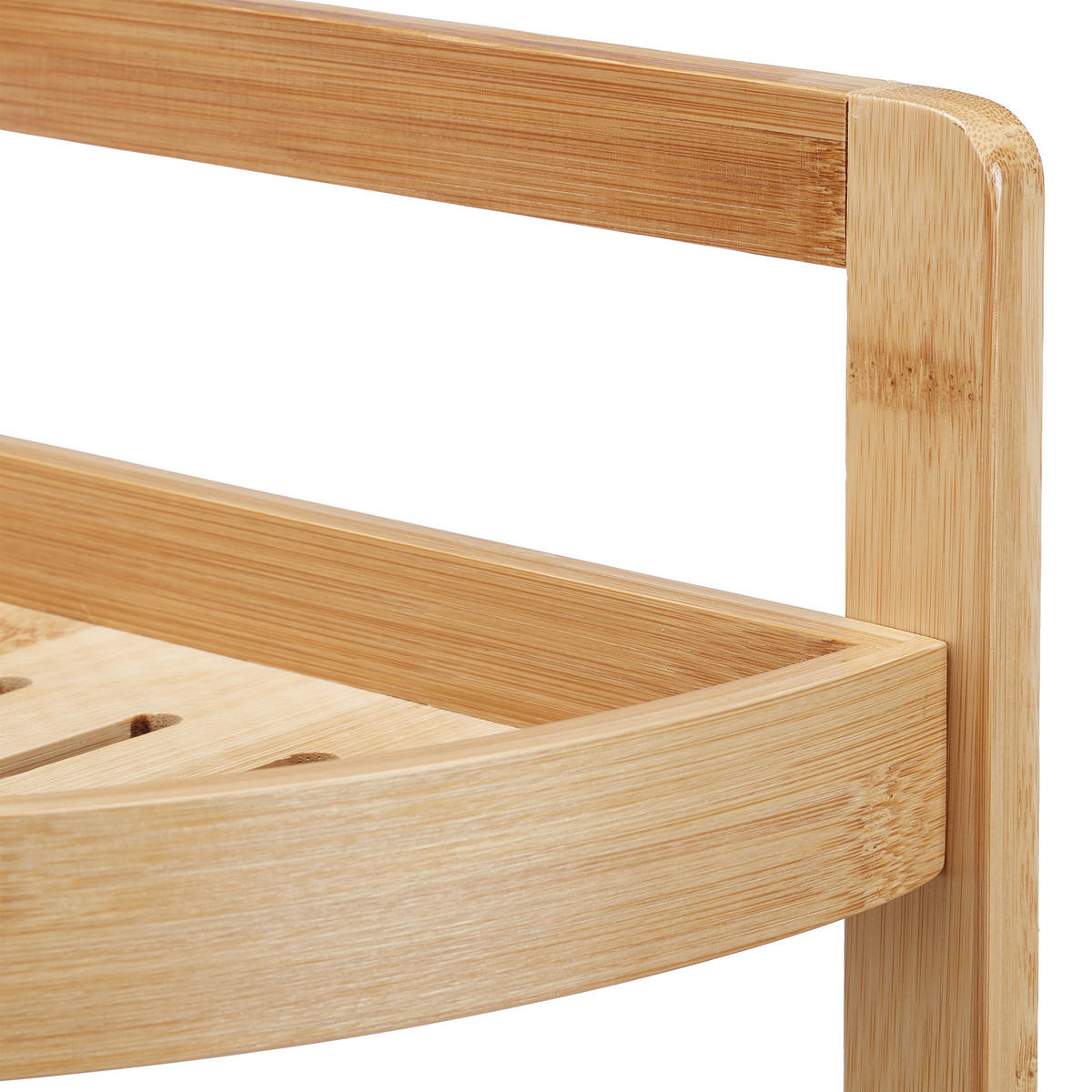ECKREGAL - Hellbraun, Holz (36.5/90/26cm) - Relaxdays