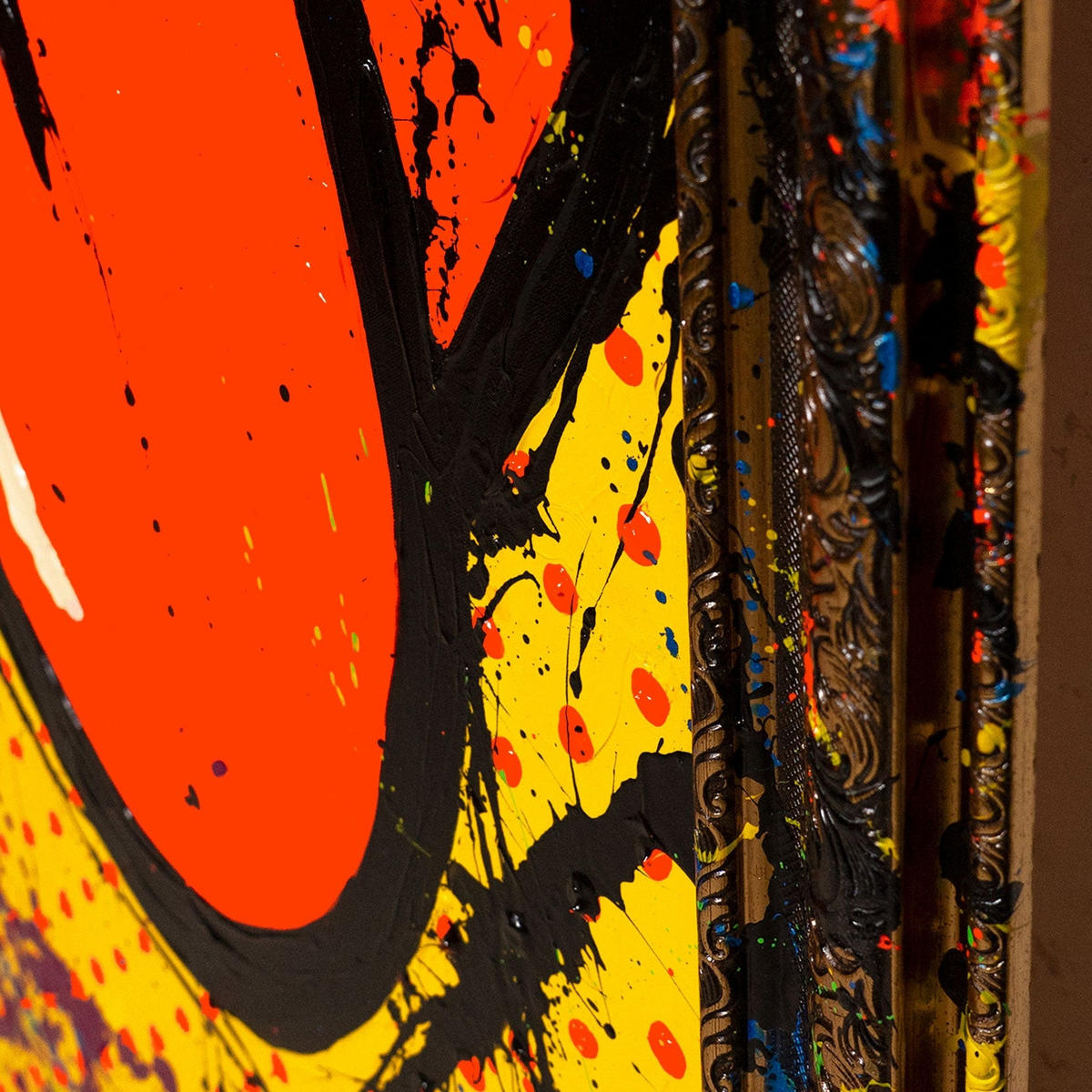 GEMÄLDE WOW Schattenfugenrahmen Gold 140x70 cm - Goldfarben, Holz (140/70cm) - YS-art gallery