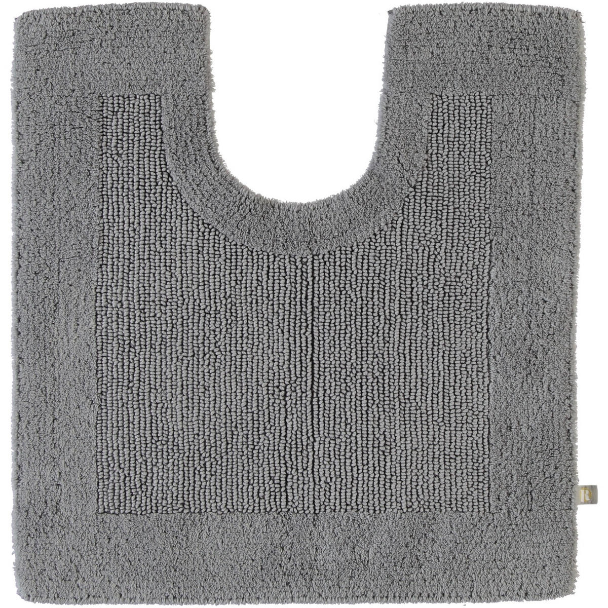 WC-VORLEGER PRESTIGE KIESEL - 85 - Grau, Textil (60/60cm) - Rhomtuft