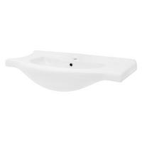 WASCHBECKEN - Weiß, Keramik (51.5/21.5/86cm) - ML-DESIGN