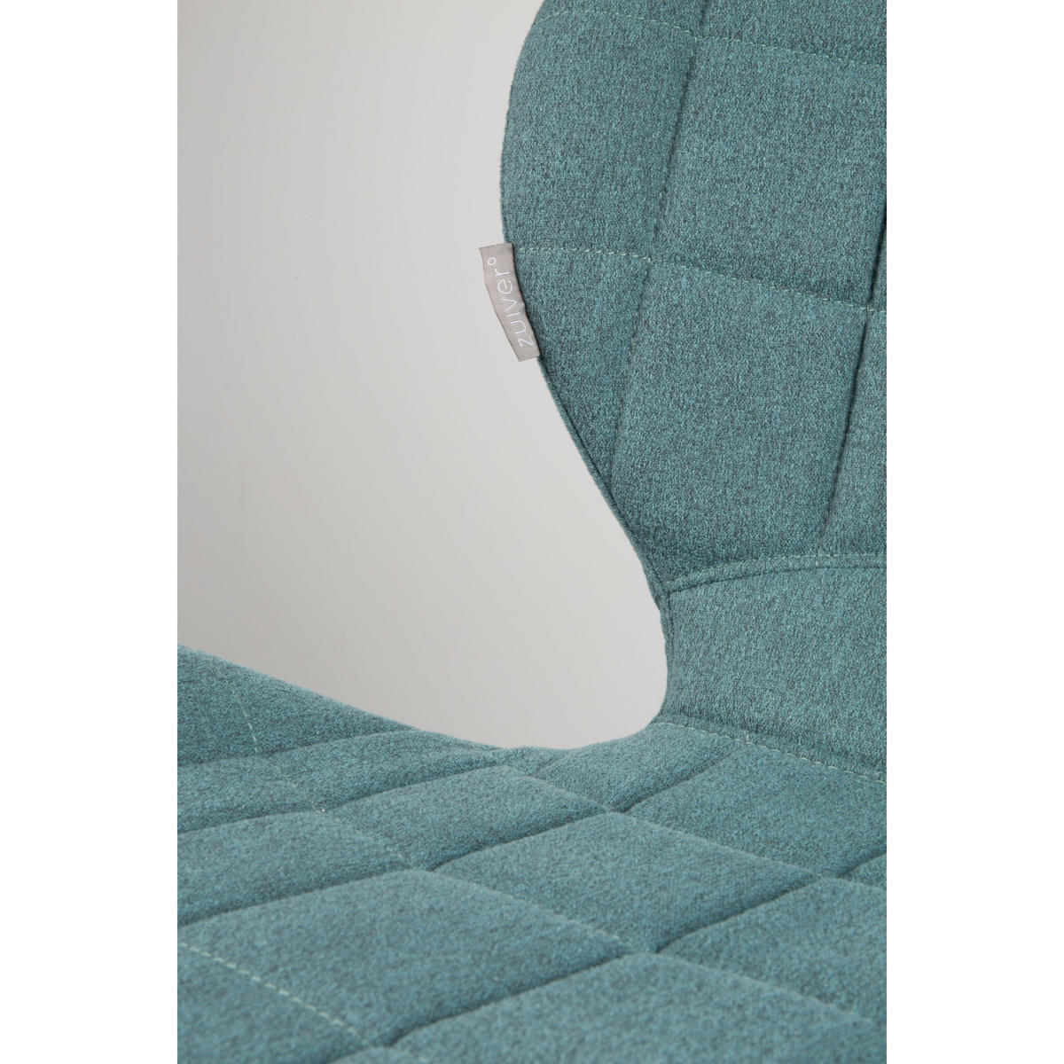 ESSZIMMERSTUHL OMG Blau - 2 er Set - Blau, Textil (51/79/59cm) - Zuiver