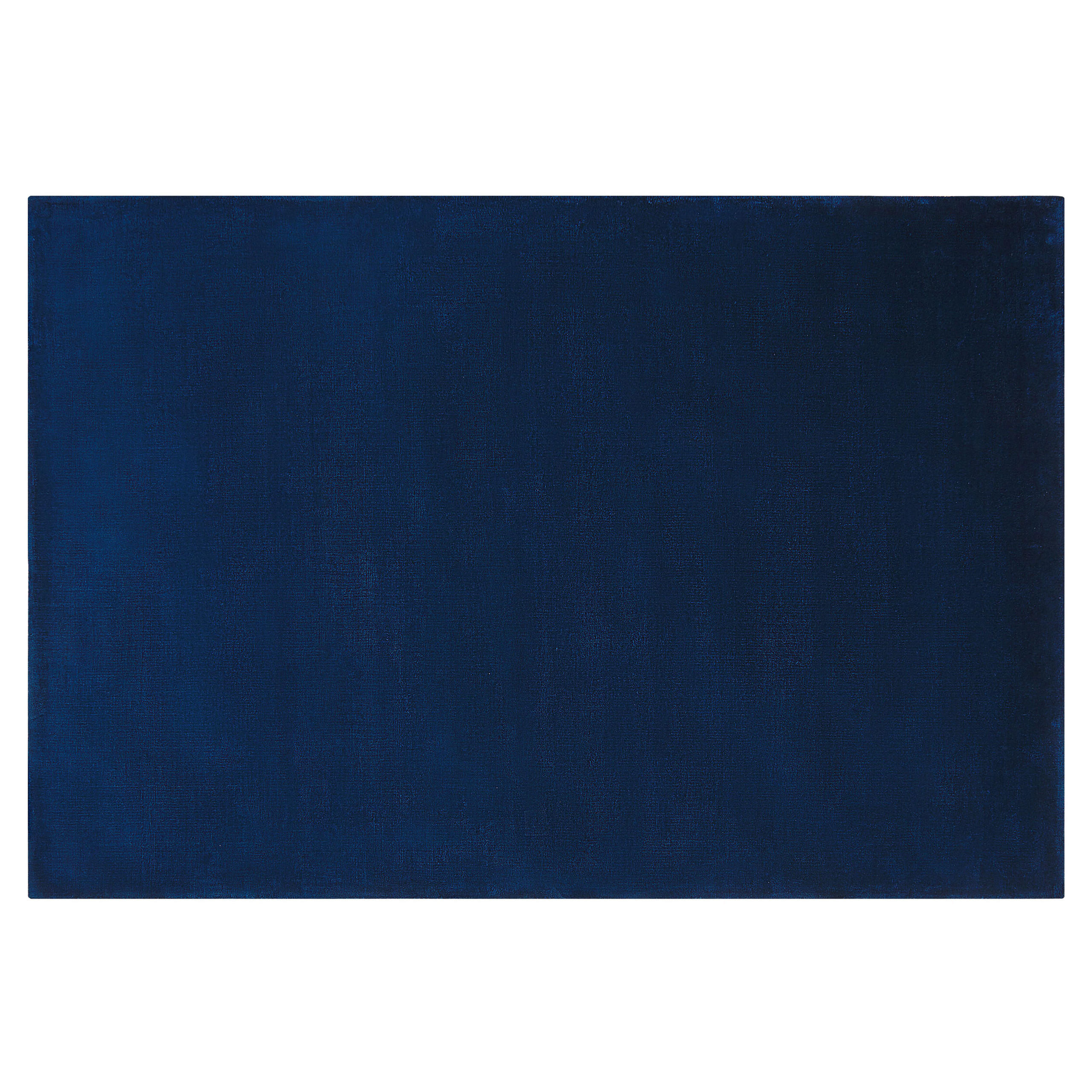 KURZFLOR-TEPPICH Gesi II 200/140 cm - Blau, Naturmaterialen (140/200cm) - Beliani
