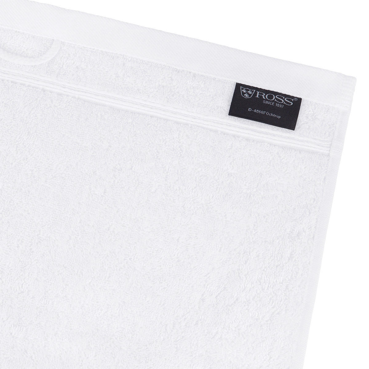 FROTTIERSET Rubin 4-teilig - Weiß, Textil (50/100cm) - Ross