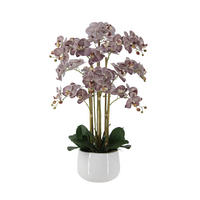 KÜNSTLICHE Orchidee - Chen 80 cm - Flieder, Kunststoff (80cm) - aplanta