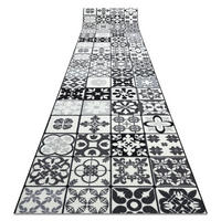 LÄUFER Antirutsch AZULEJO 80/110 cm - Grau, Textil (80/110cm) - rugsX
