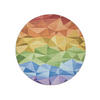 TEPPICH George waschbar ø 120 cm rund - Multicolor, Kunststoff (120/120cm) - benuta