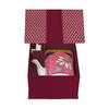 TEEKANNE Geschenkset oriental blumenfestival dunkel rosa 1 L - Rosa, Keramik (12/20/17.5cm) - Pip Studio