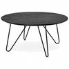 LOUNGETISCH Schwarz 80x80x40 cm - Schwarz, Holz/Metall (80/80/40cm) - AlterEgo