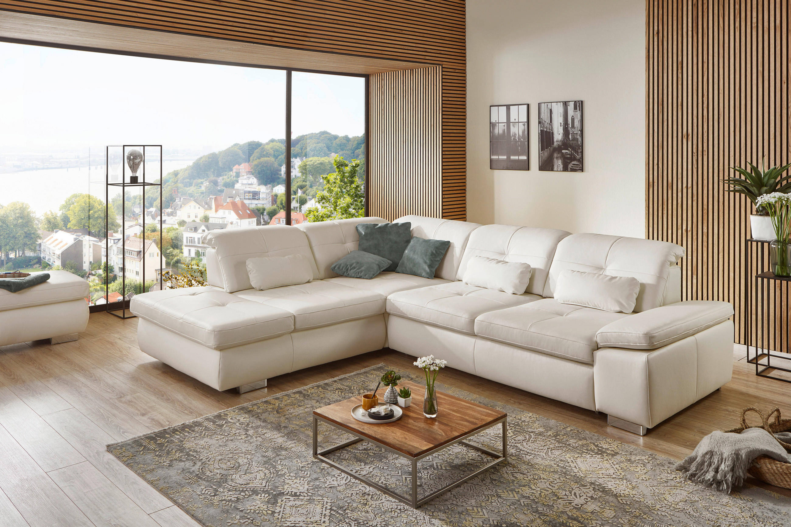 hell beige Couch Beldomo