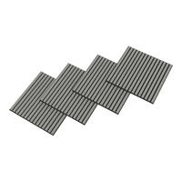 AKUSTICKÝ SET STĚNOVÝCH PANELŮ Vang 16 KS II - dub bianco, kompozitní dřevo/plast (60/60/2.1cm) - NEU.HOLZ