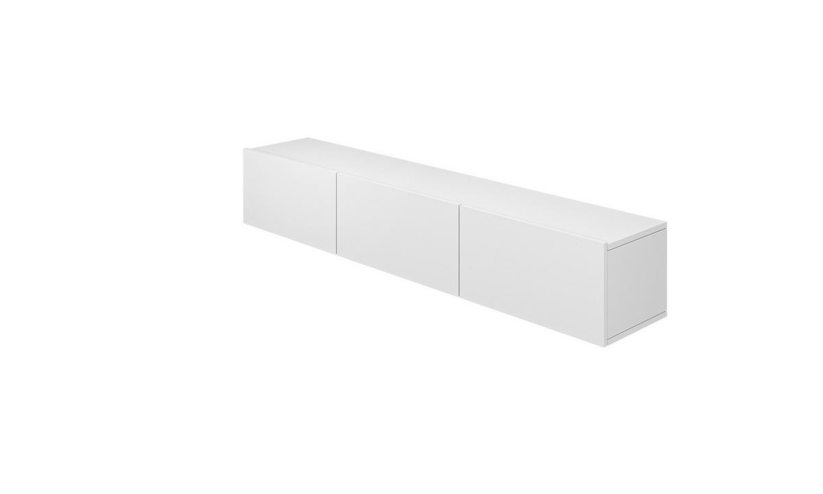 LOWBOARD Dallas 180/29,6/35 cm - Weiß, Holzwerkstoff (180/30/35cm) - Kocot Kids