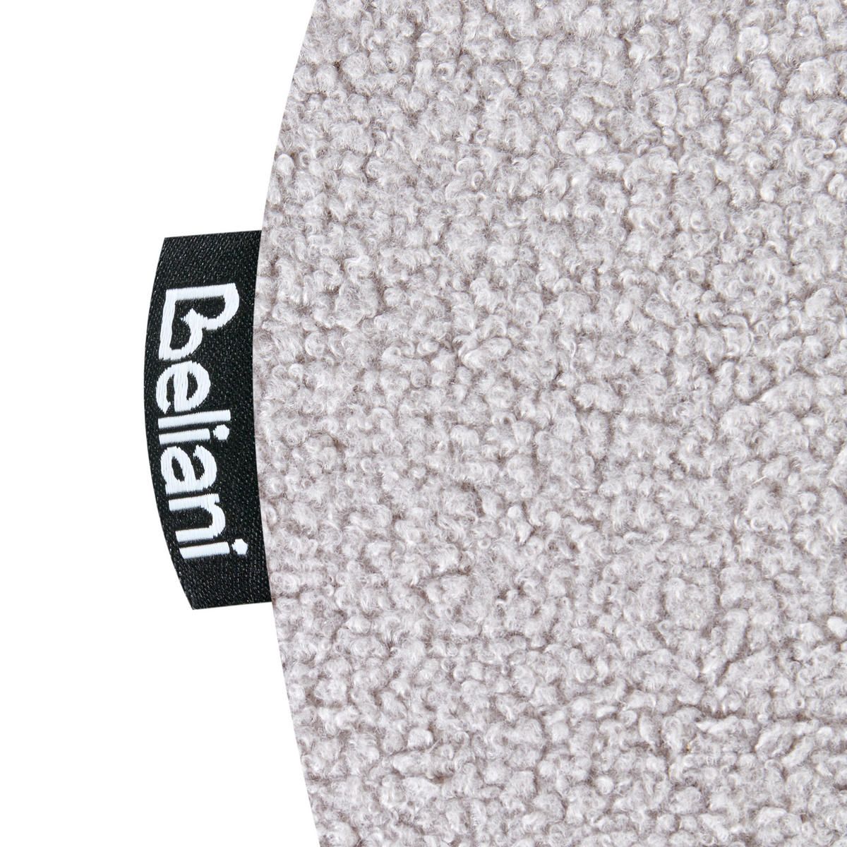 BARSTÜHLEN 2er-Set Bouclé Grau Amaya - Grau, Textil (42/82/42cm) - Beliani