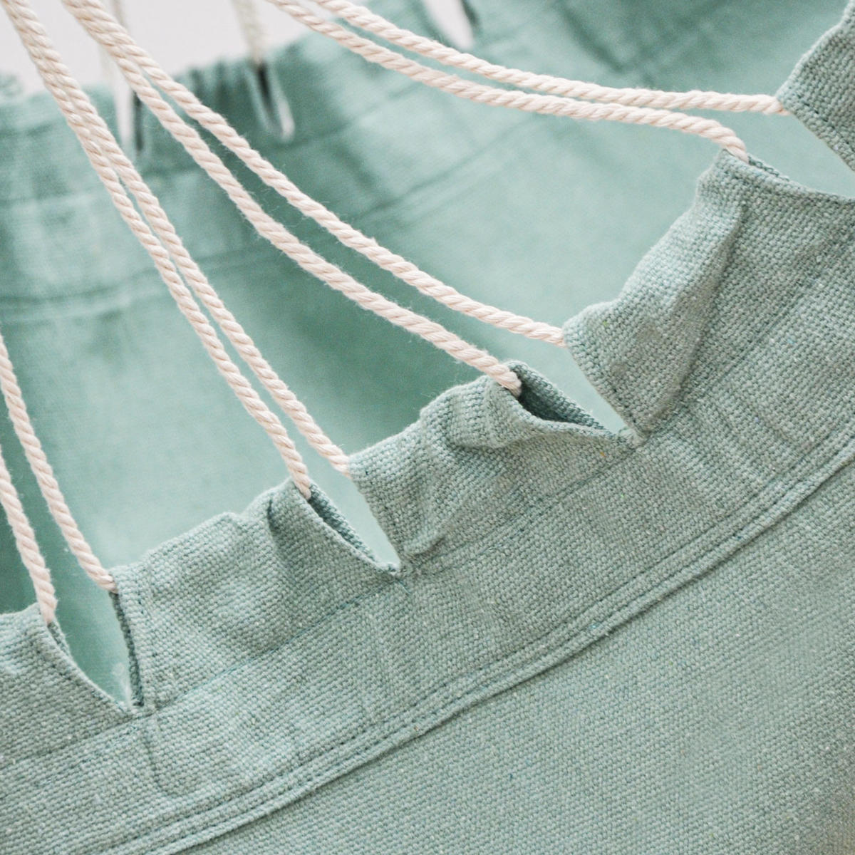 XL HÄNGESESSEL 155/125 cm Belastbar bis 100kg Salbeigrün - Grün, Textil (125/140/155cm) - Amanka