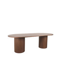 ESSTISCH Oliva Braun 240/120/75 cm - Braun, Holz (240/120/75cm) - LABEL51