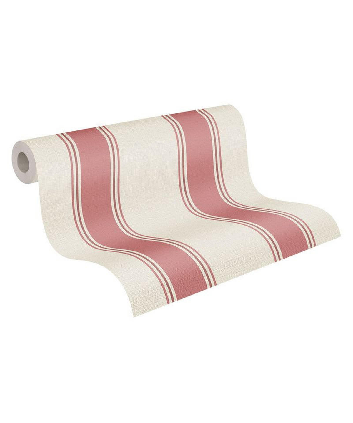 VLIESTAPETE Rot 53/1005 cm - Beige, Textil (53/1cm) - KUNSTLOFT