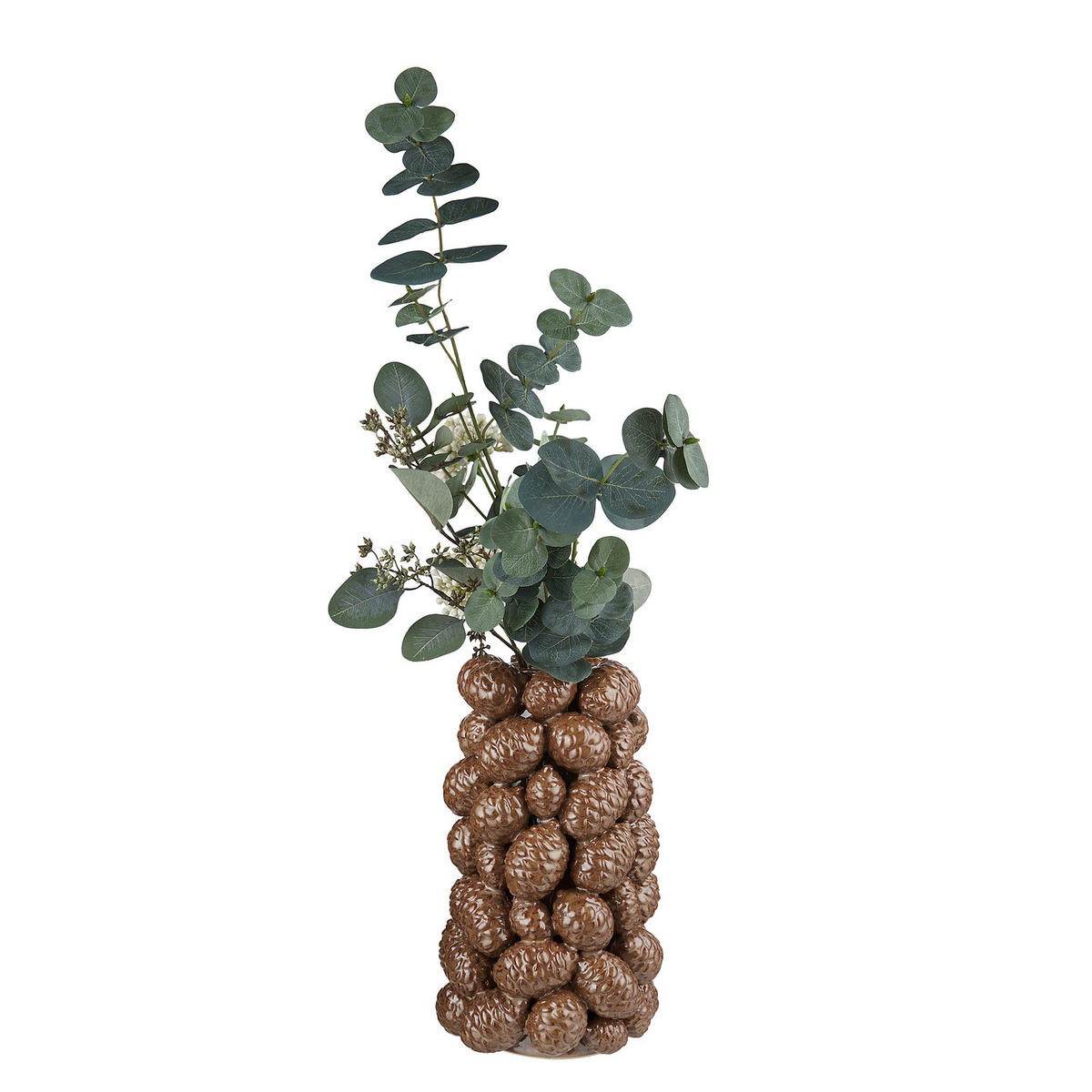 VASE Cones - Braun, Keramik (31cm) - Butlers
