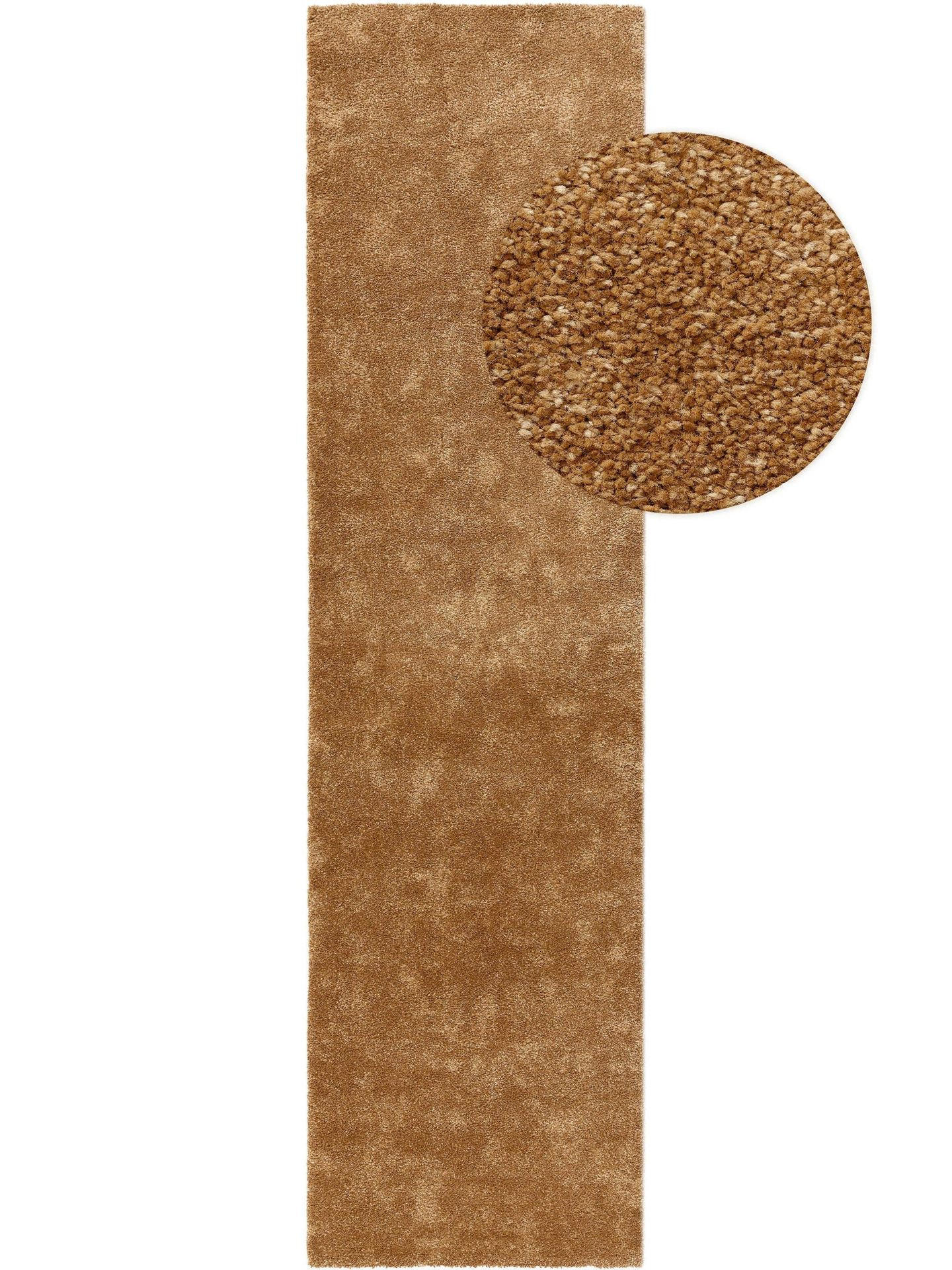 LÄUFER Tacoma Braun 80x200 cm - Braun, Kunststoff (80/1cm) - KUNSTLOFT