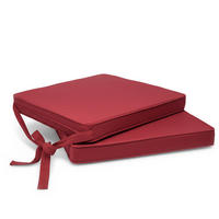 STUHLKISSEN Loft SK 45x40x5cm Rot (2tlg) - Rot, Textil (45/40/10cm) - Beautissu 
