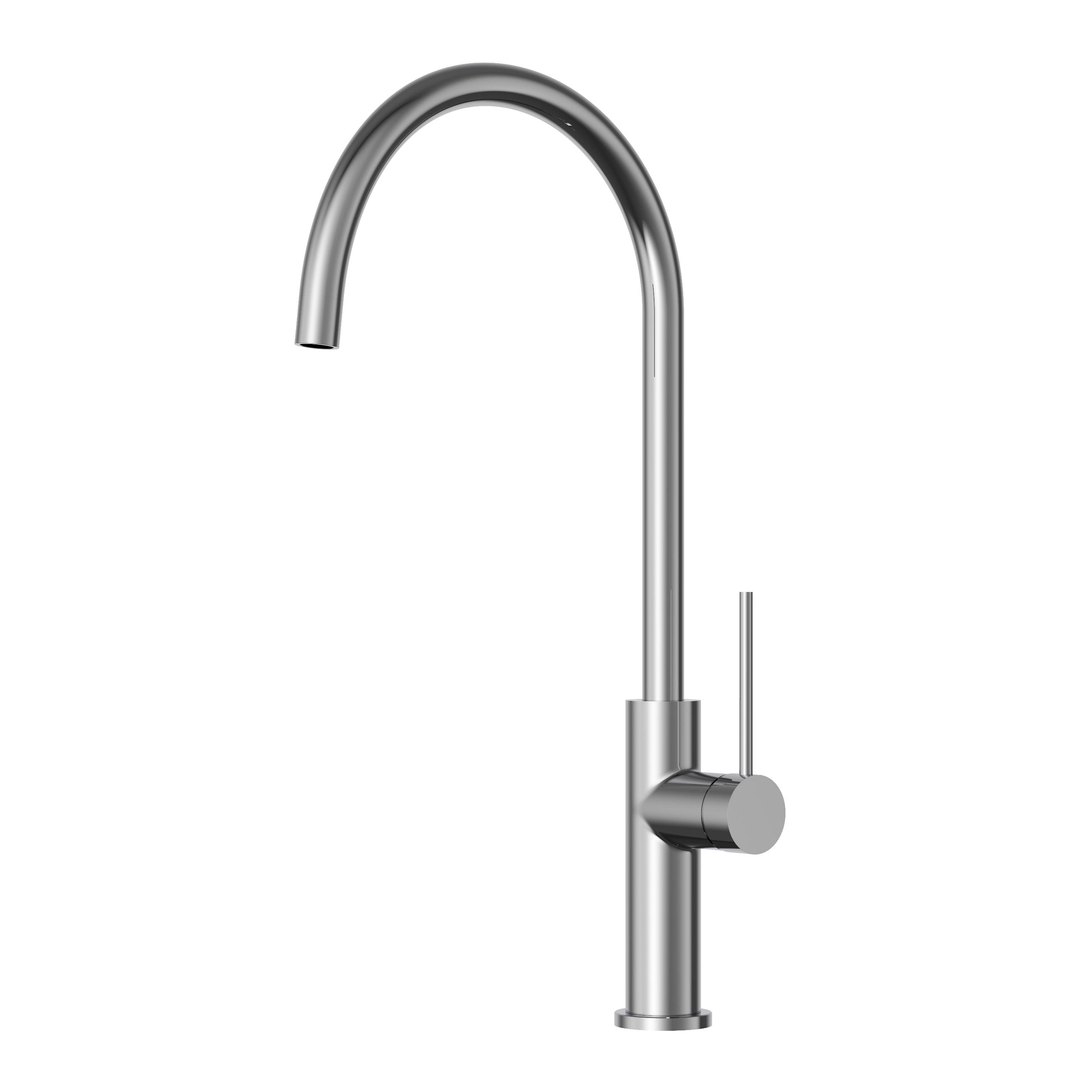 KÜCHENARMATUR Prestige SLIM Chrom 424 mm - Chromfarben, Metall (23/42/23cm) - Granitan