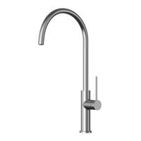 KÜCHENARMATUR Prestige SLIM Chrom 424 mm - Chromfarben, Metall (23/42/23cm) - Granitan