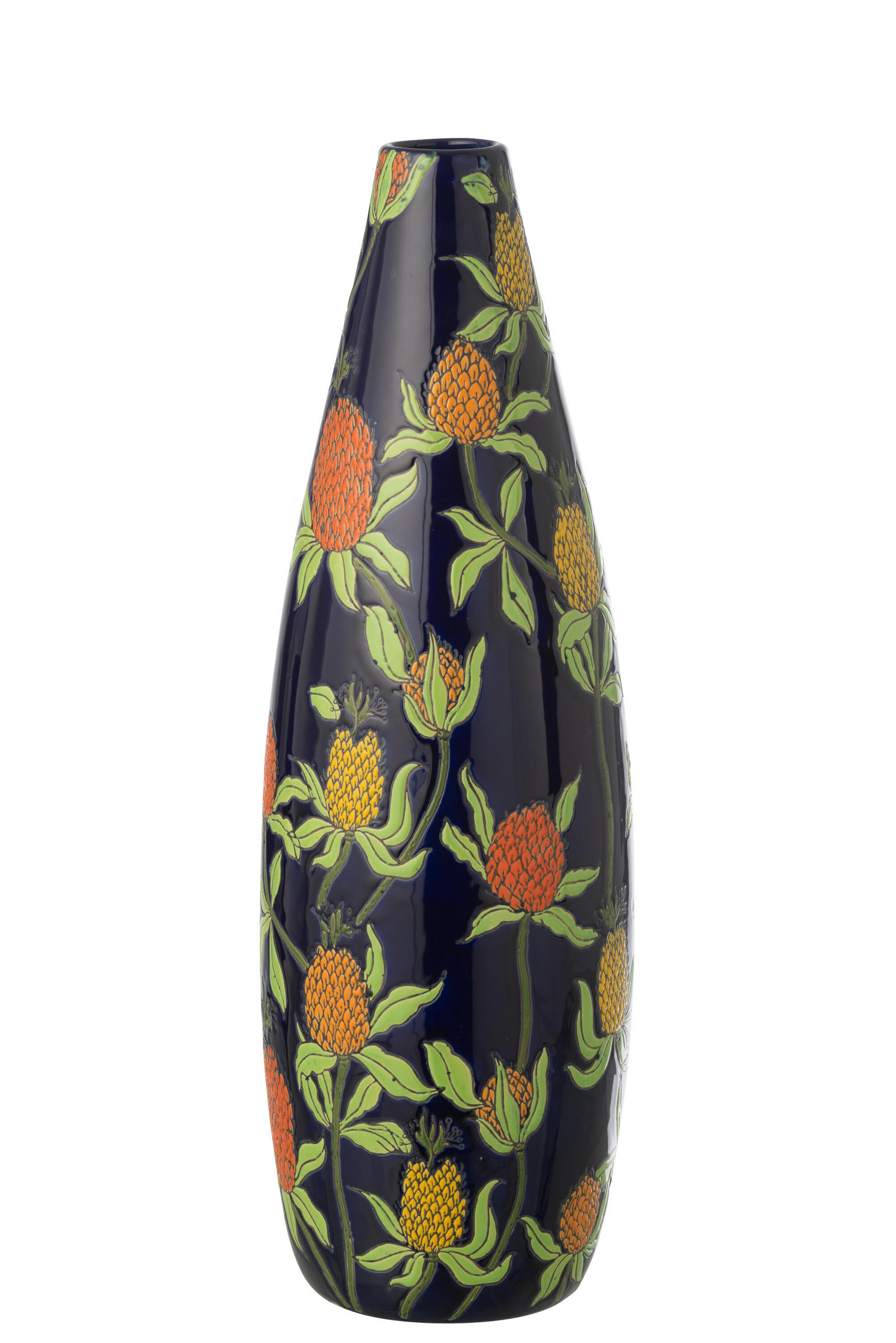 VASE ANANAS Multi - Multicolor, Keramik (53cm) - J-Line