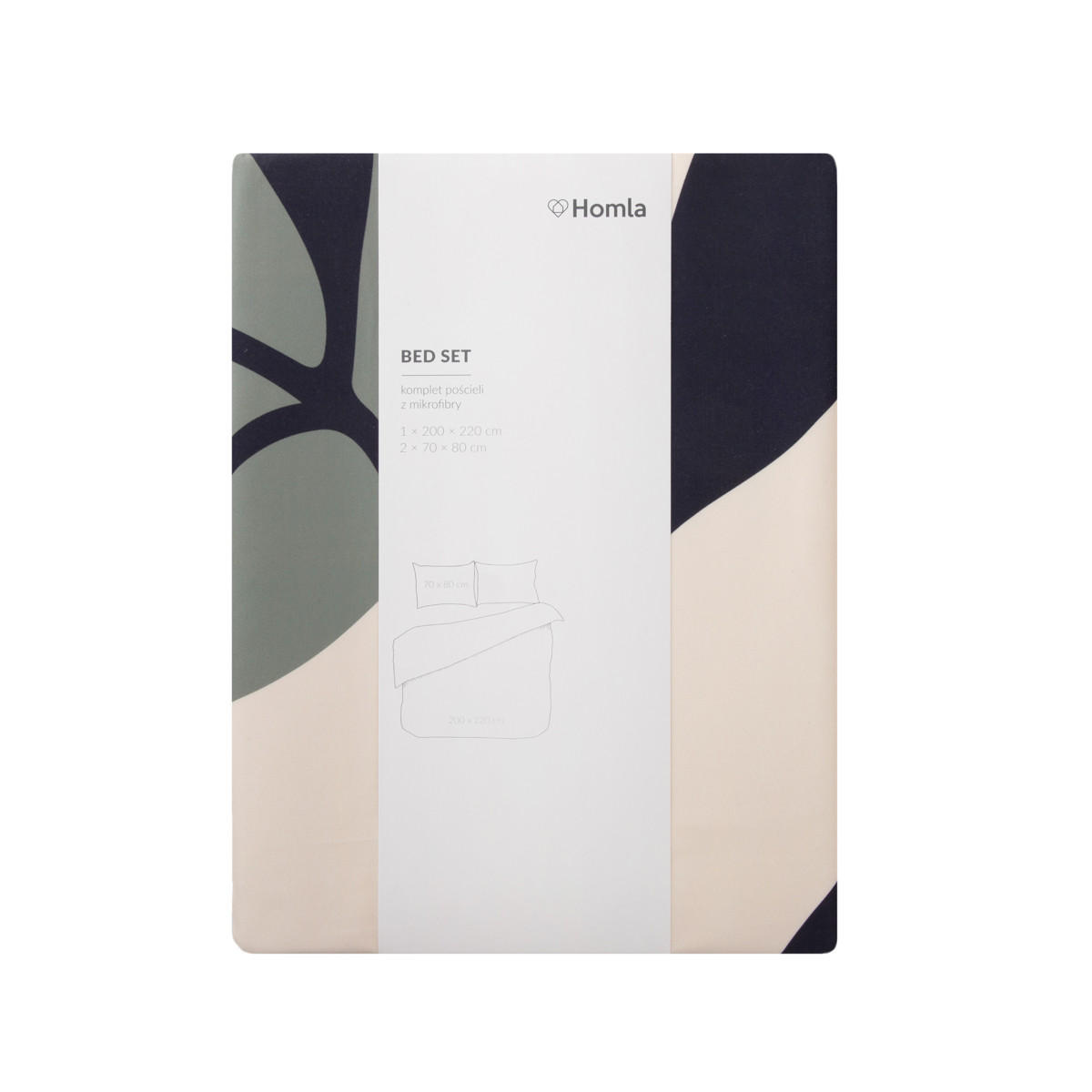 BETTWÄSCHE Tierra 200/220 cm - Multicolor, Textil (200/220cm) - Homla