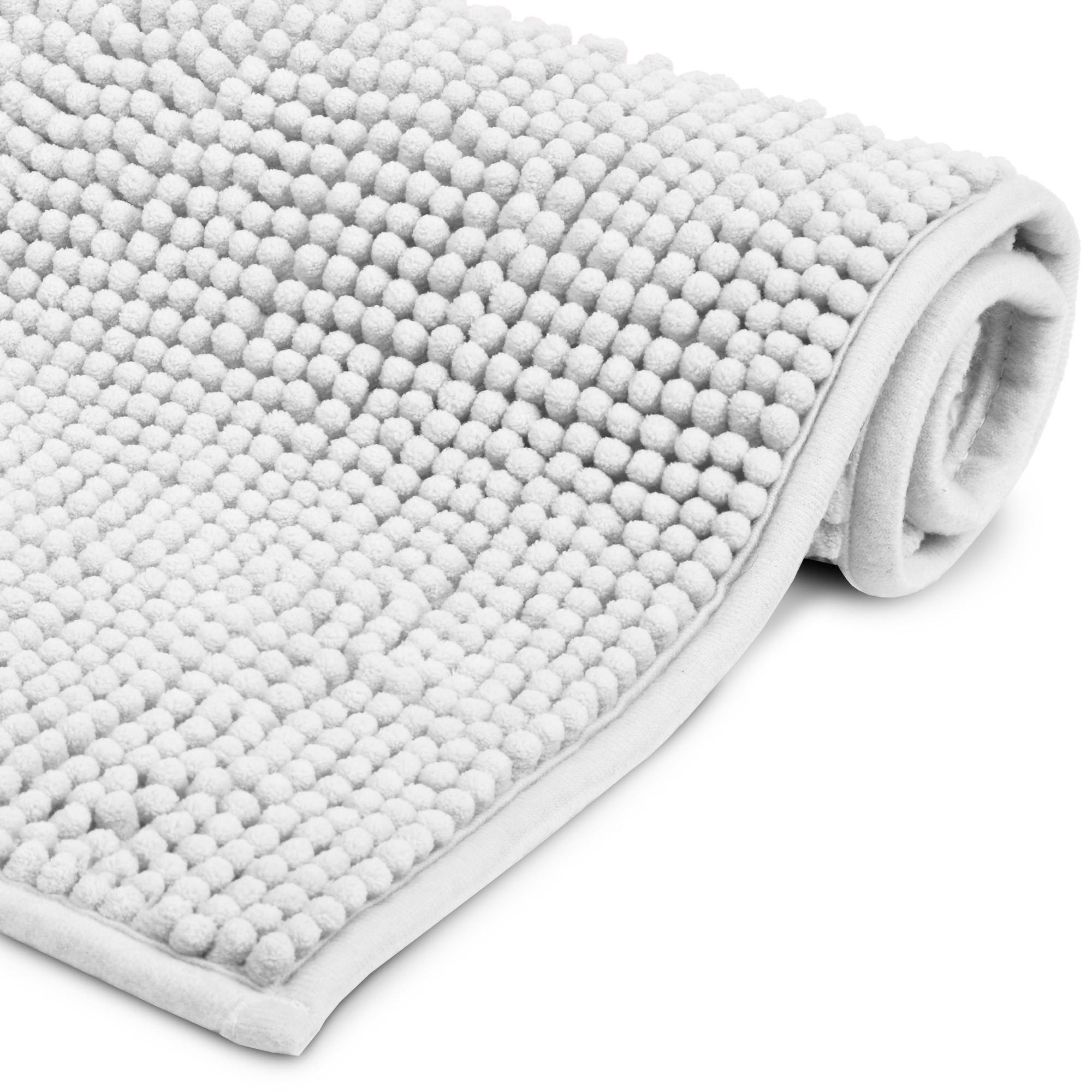 VORLEGER MATTE BeauMare WR 50/80 cm Weiß - Weiß, Textil (50/80cm) - Beautissu 