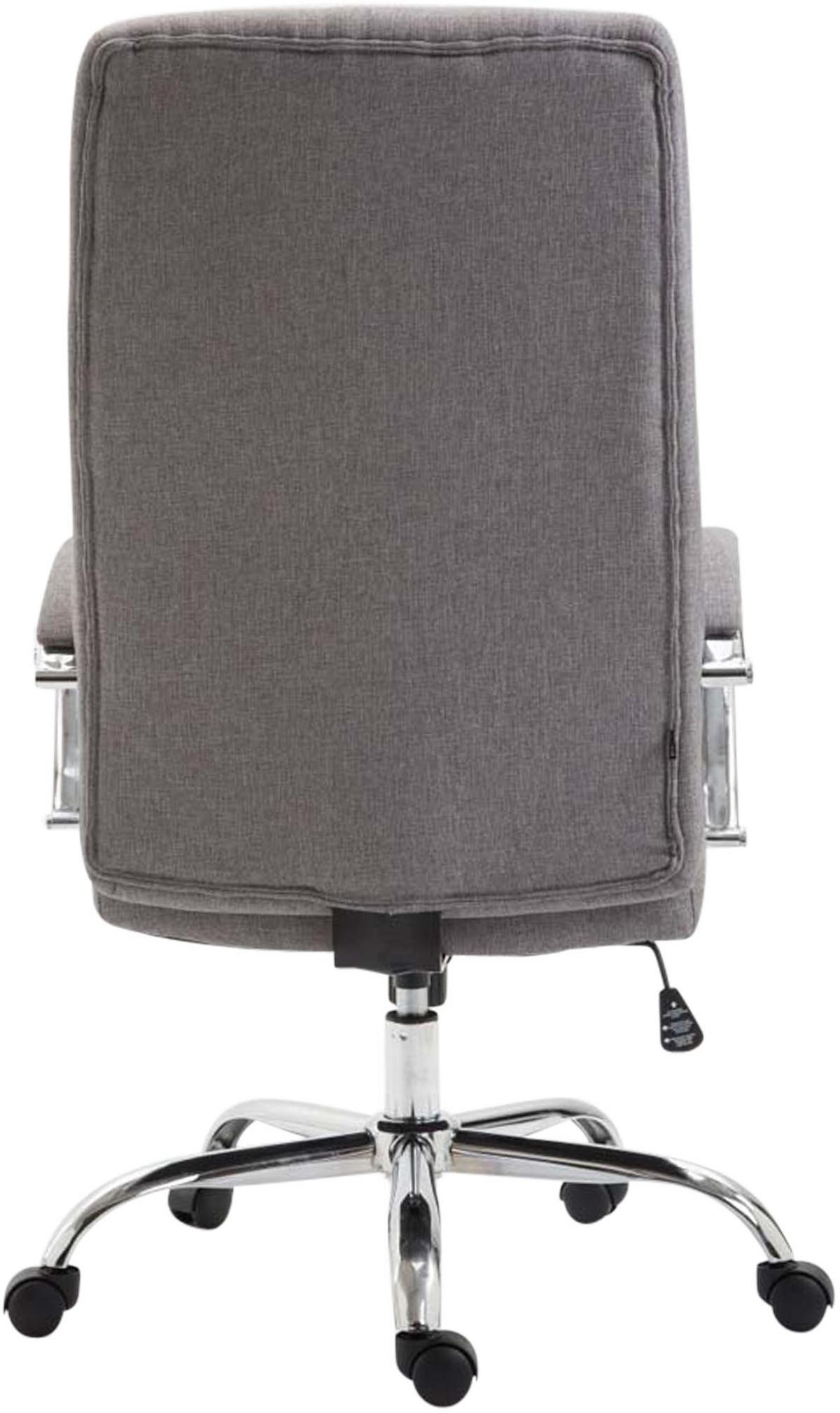 DREHSTUHL Stoff Grau - Grau, Textil/Metall (60/110/68cm) - CLP