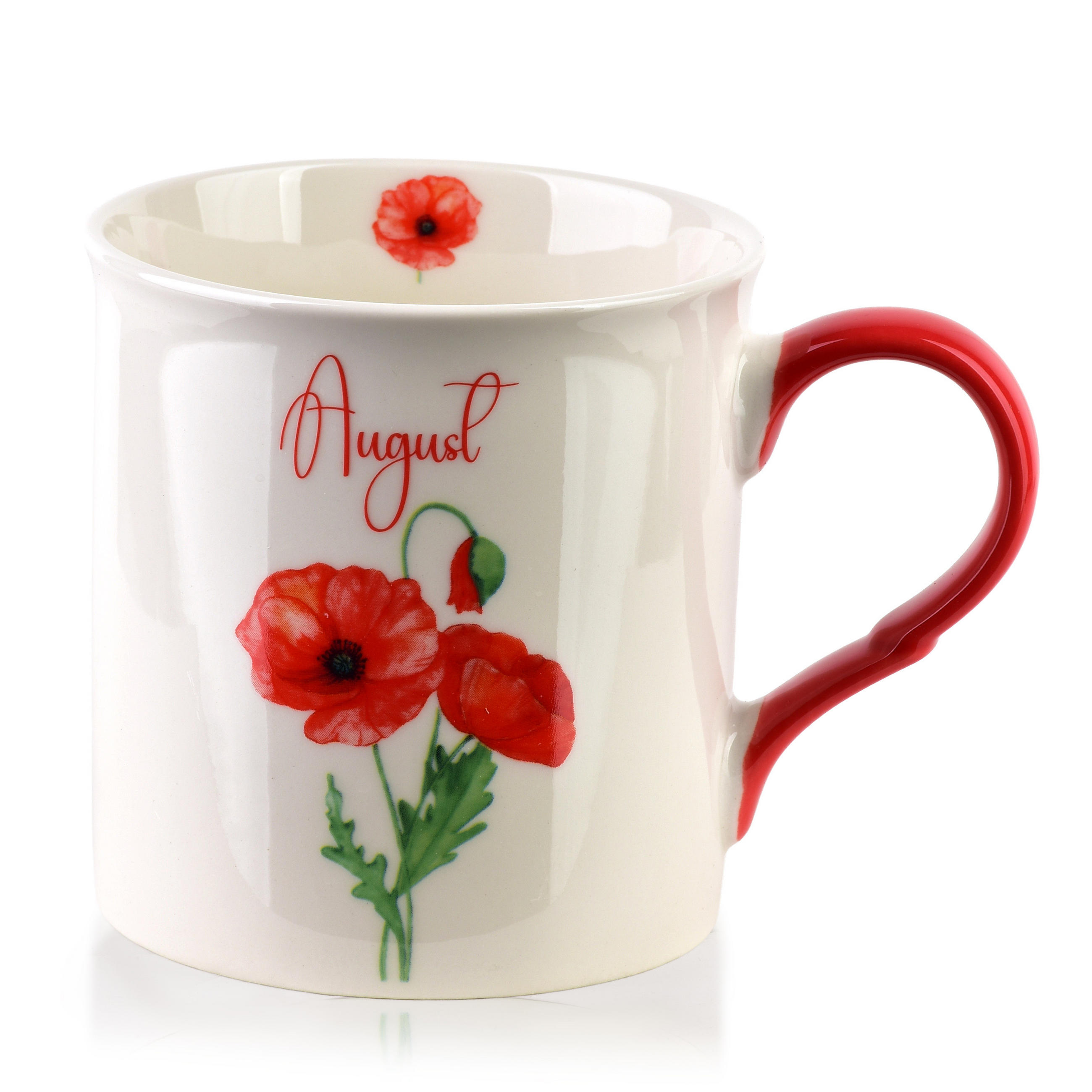 BECHER Mes rot 8.5/10/9 cm Porzellan - Rot, Keramik (0.32L) - Mondex