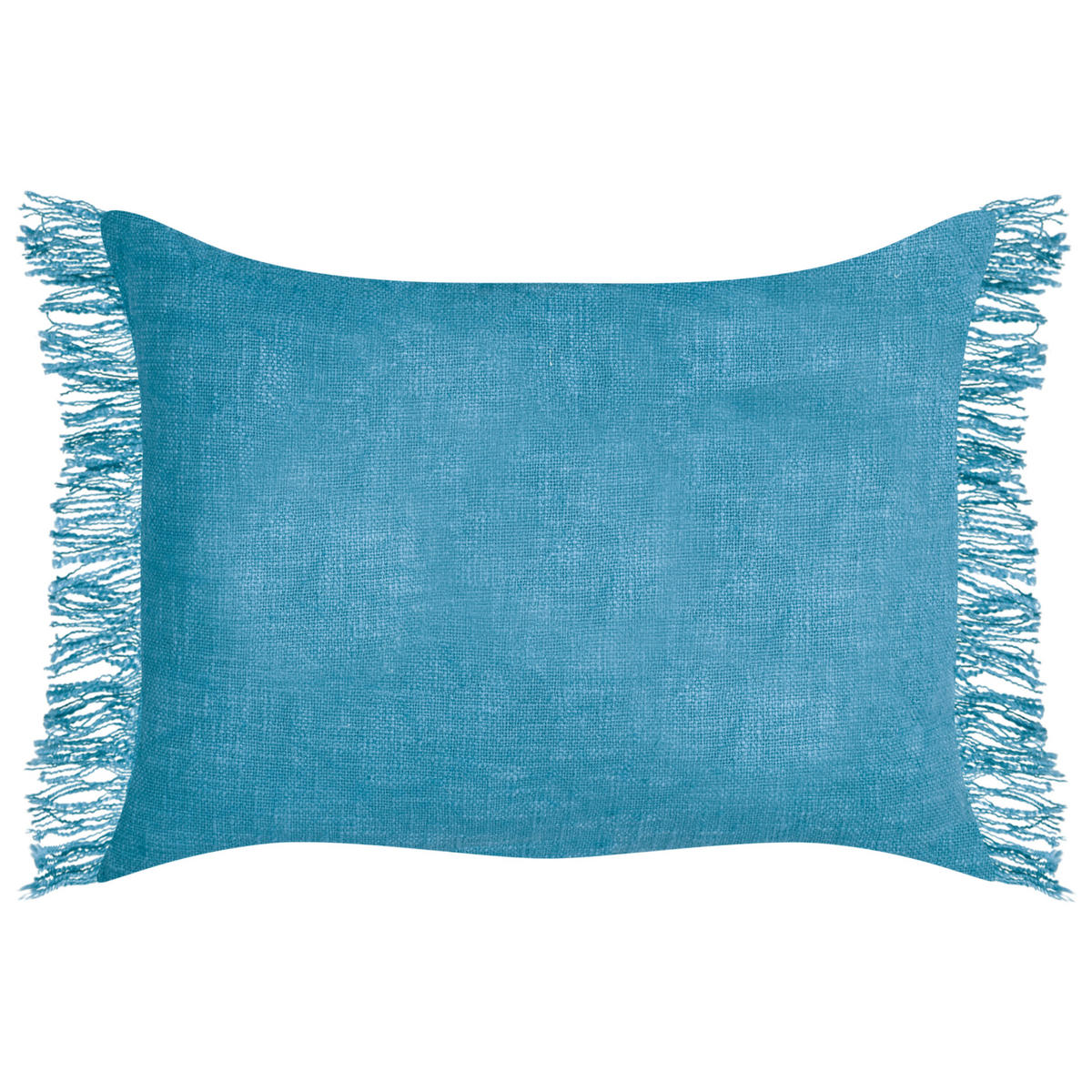 DEKOKISSEN 2er-Set Blau 50/35 cm Maba - Blau, Textil (35/50cm) - Beliani