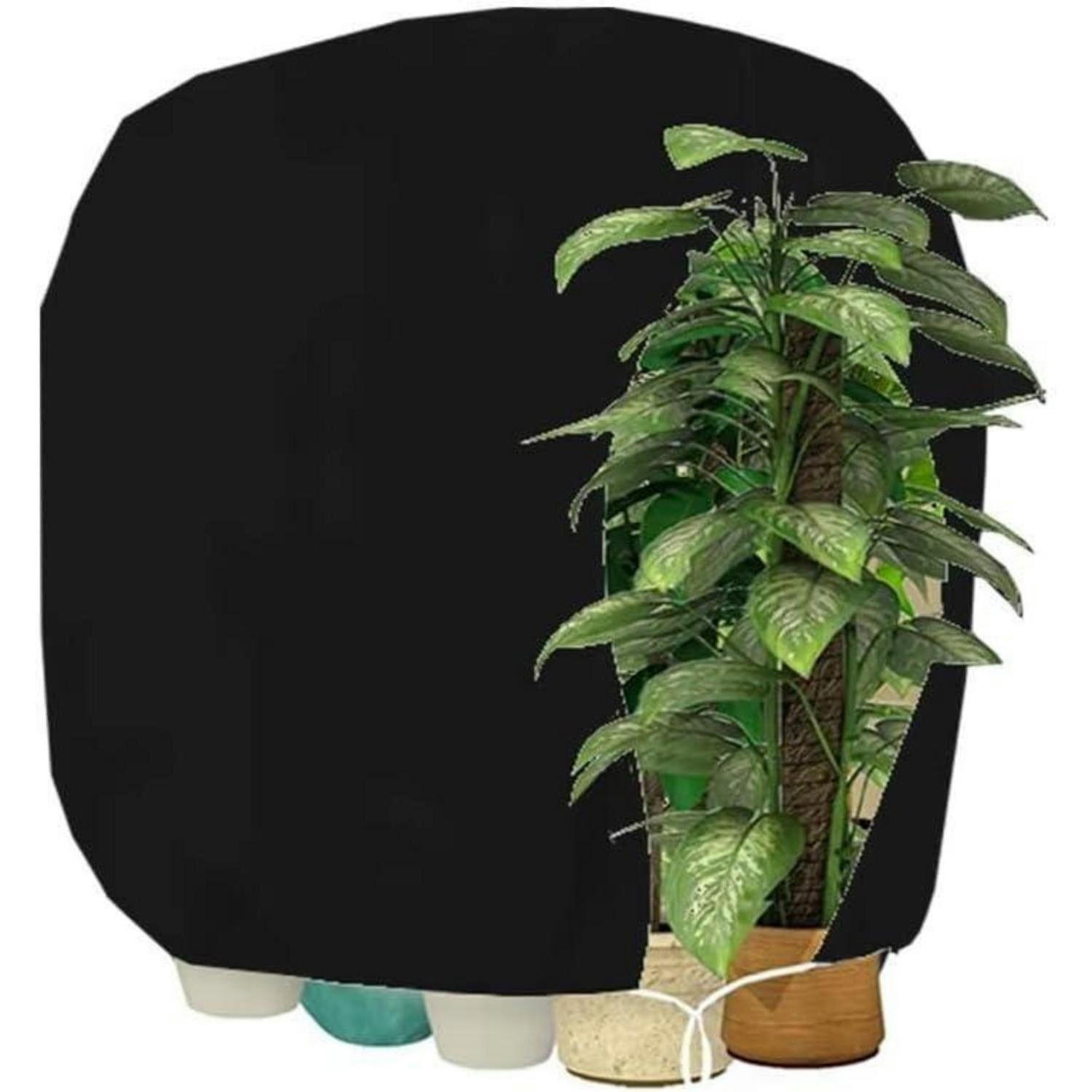 XXXLutz Pflanzenschutzhaube Schwarz 10x5x15 cm