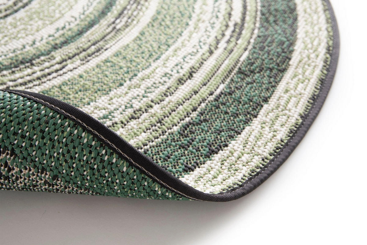 KINDERTEPPICH rund sehr weich grün - Grün, Textil (120/120cm) - AFK Living