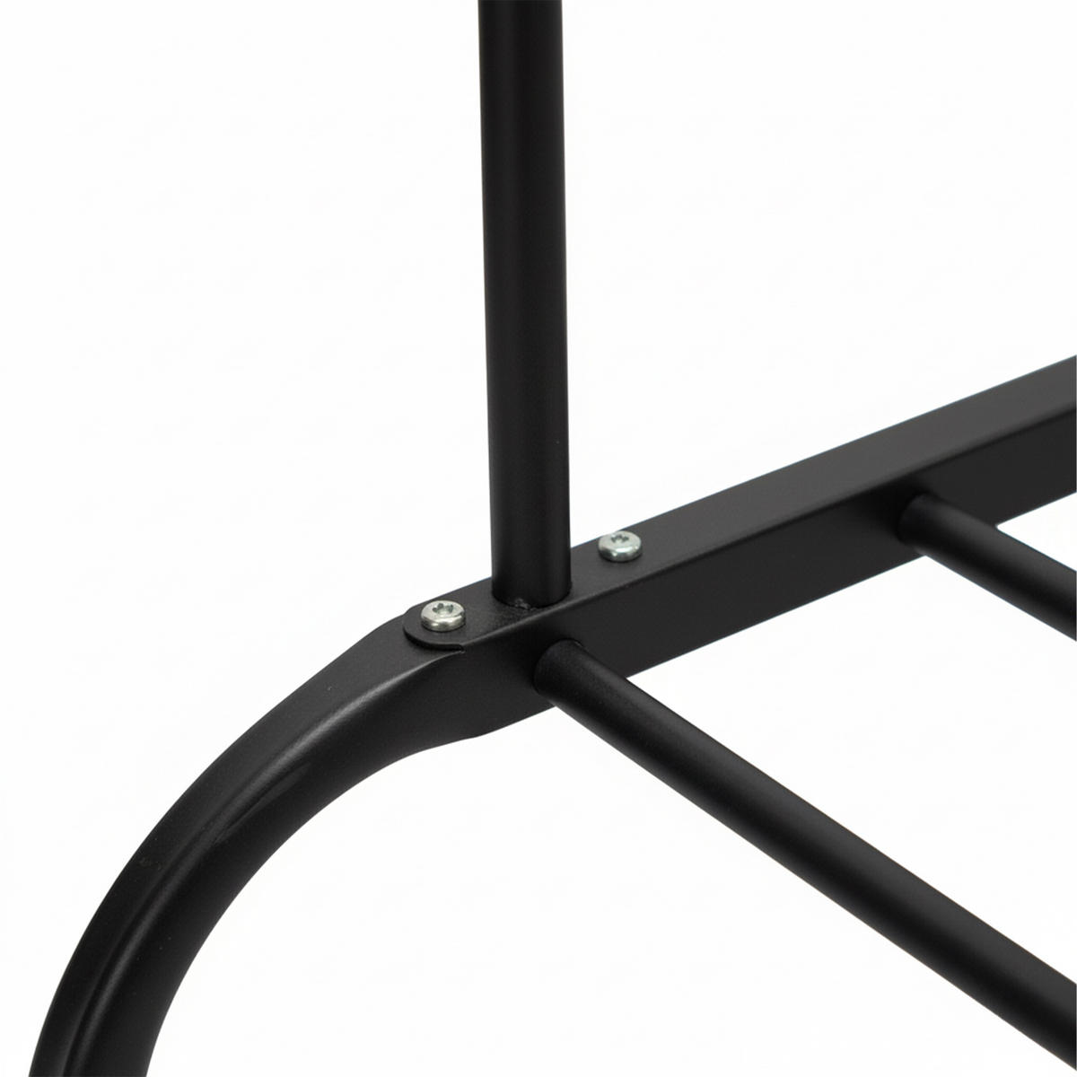 KLEIDERSTÄNDER - Schwarz, Kunststoff/Metall (110/146/56cm) - Relaxdays