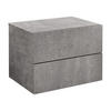 WANDREGAL Ampfing - Grau, Holzwerkstoff (40/30/29cm) - [en.casa]