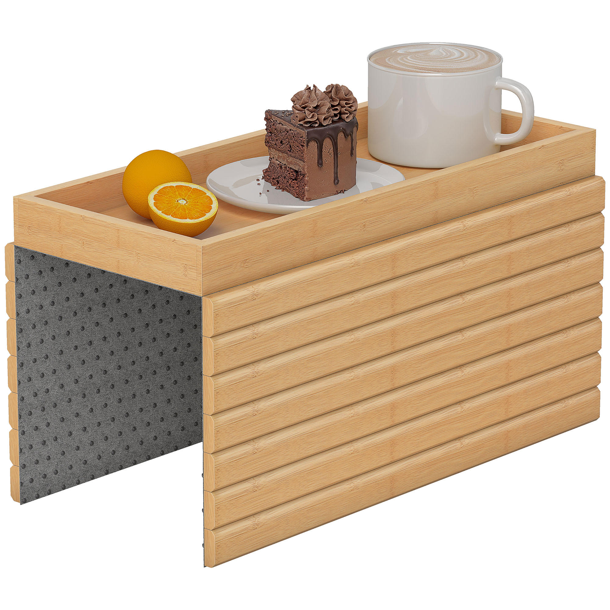 ComfortXL Armauflage-Tablett Natur 33.5x3x45 cm