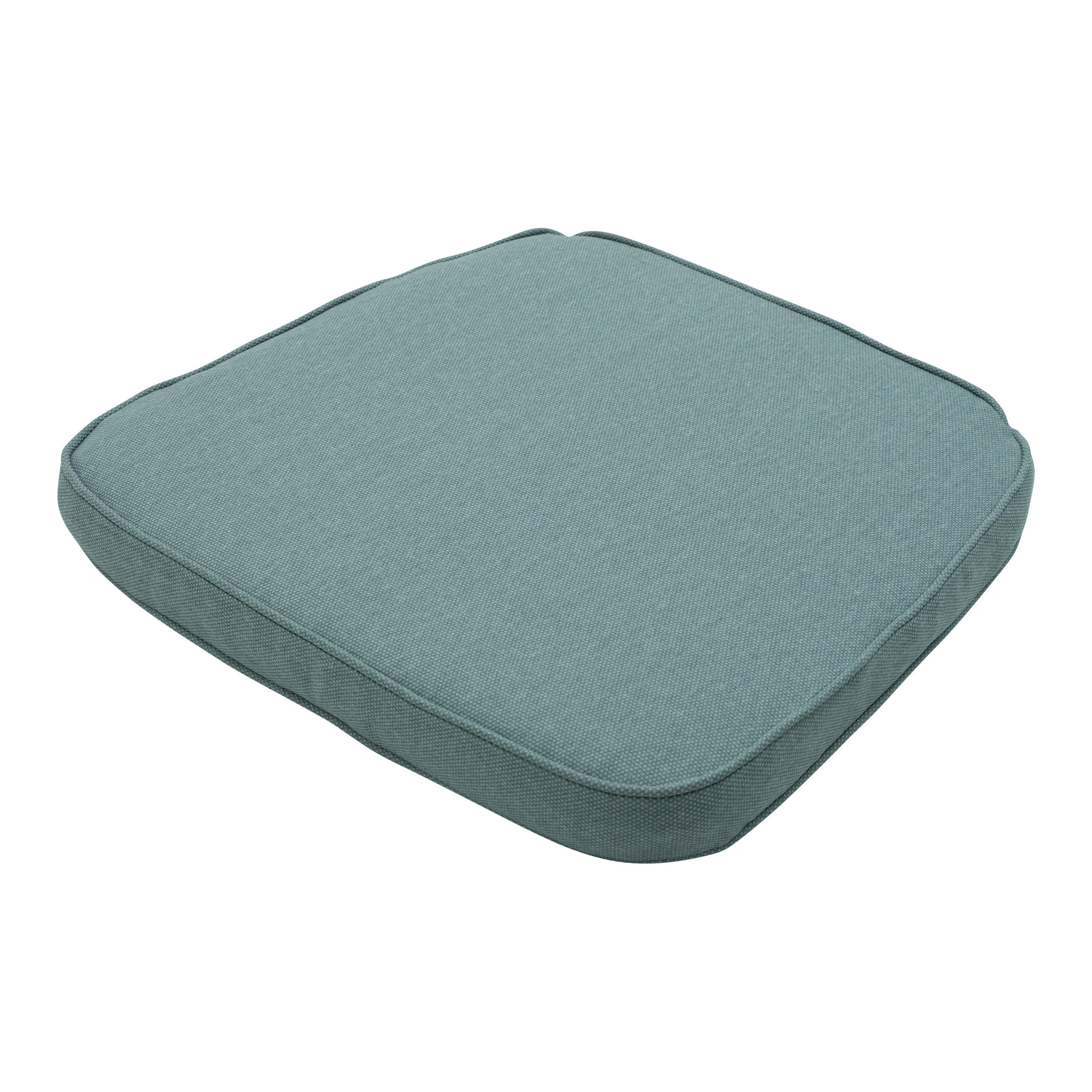 SITZKISSEN Canvas 48/48 cm 4er-Set - Silberfarben, Textil (48/7/48cm) - Madison