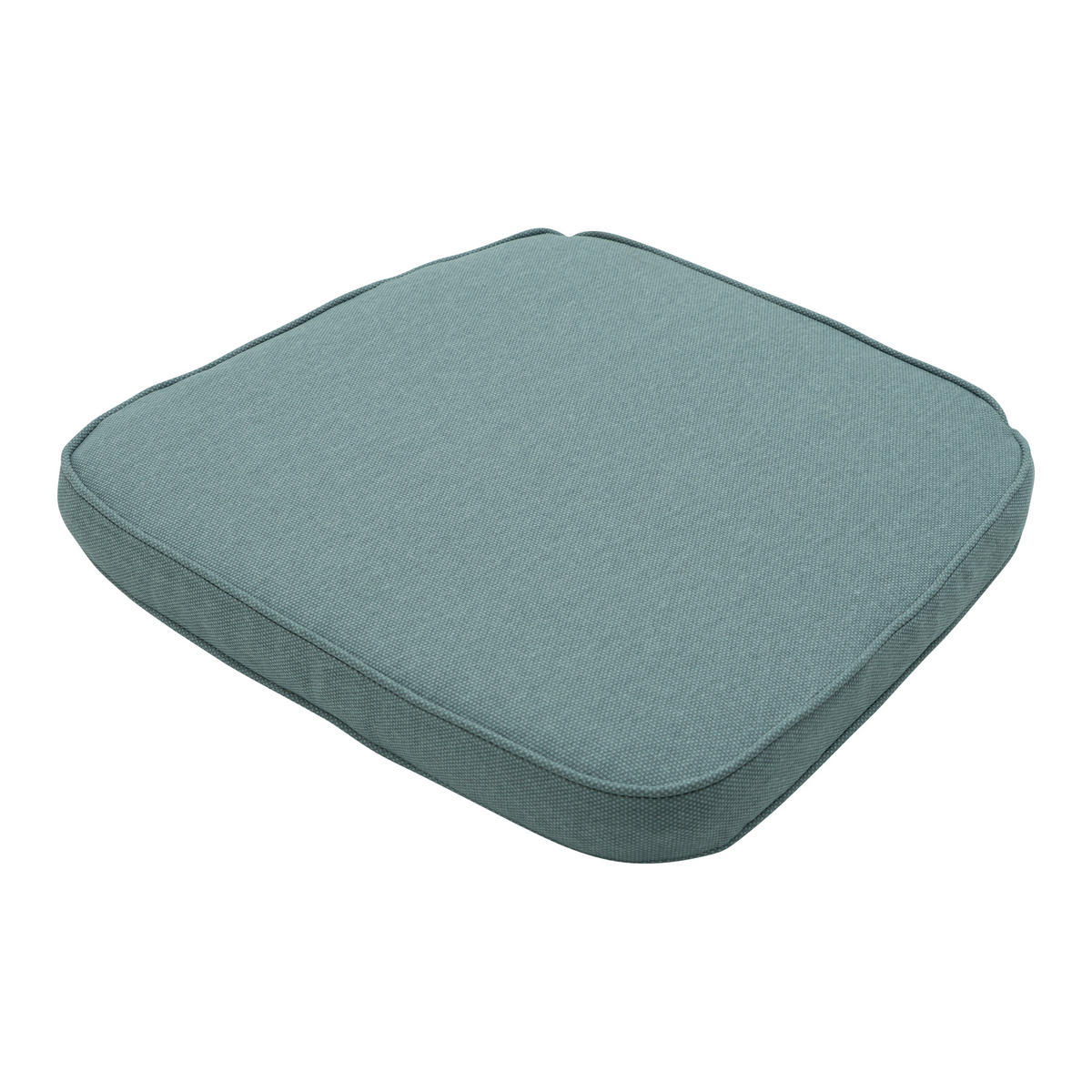 SITZKISSEN Canvas 48/48 cm 4er-Set - Silberfarben, Textil (48/7/48cm) - Madison