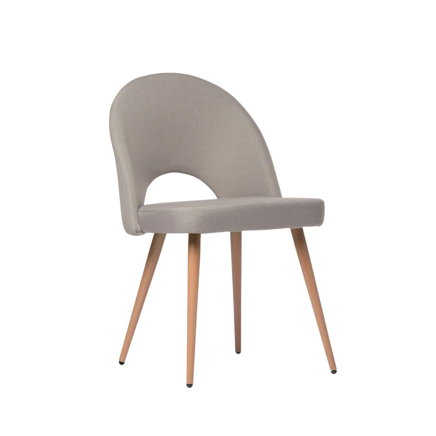 ESSZIMMERSTUHL Blair Grau 49 cm x 85 cm - Grau, Textil (49/85/54cm) - Klast Home