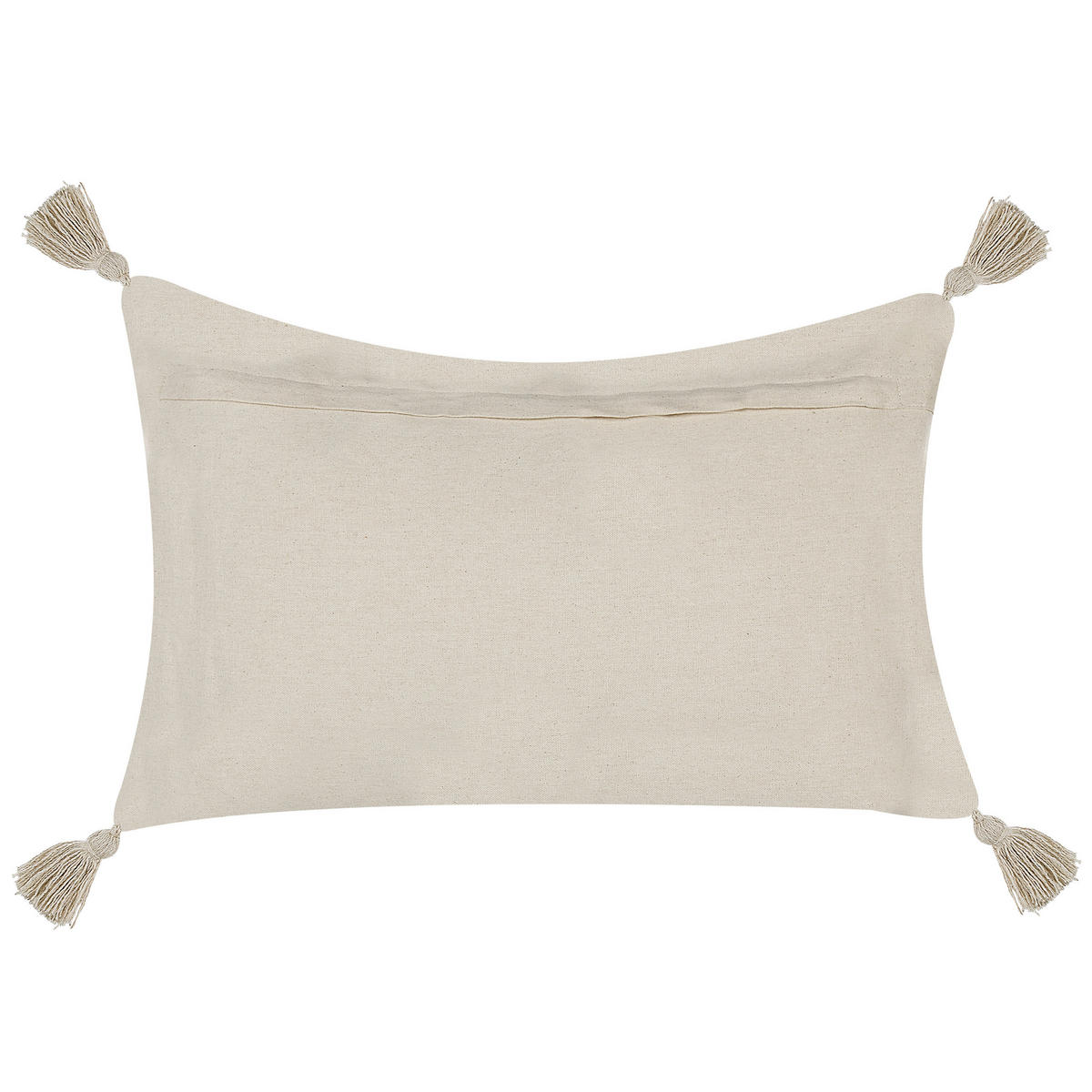 DEKOKISSEN Beige 40/60 cm Crataegus - Beige, Textil (60/40/10cm) - Beliani