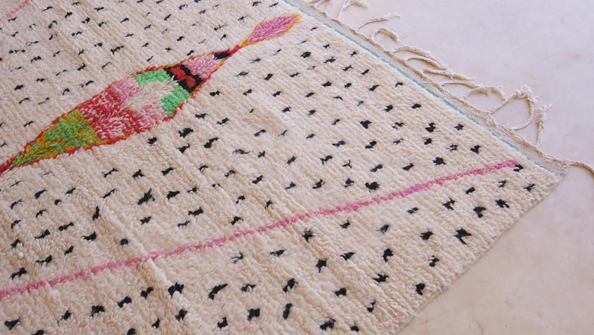 BERBERTEPPICH aus reiner Wolle 195x 289 cm - Multicolor, Naturmaterialien (195/289cm) - AFK Living